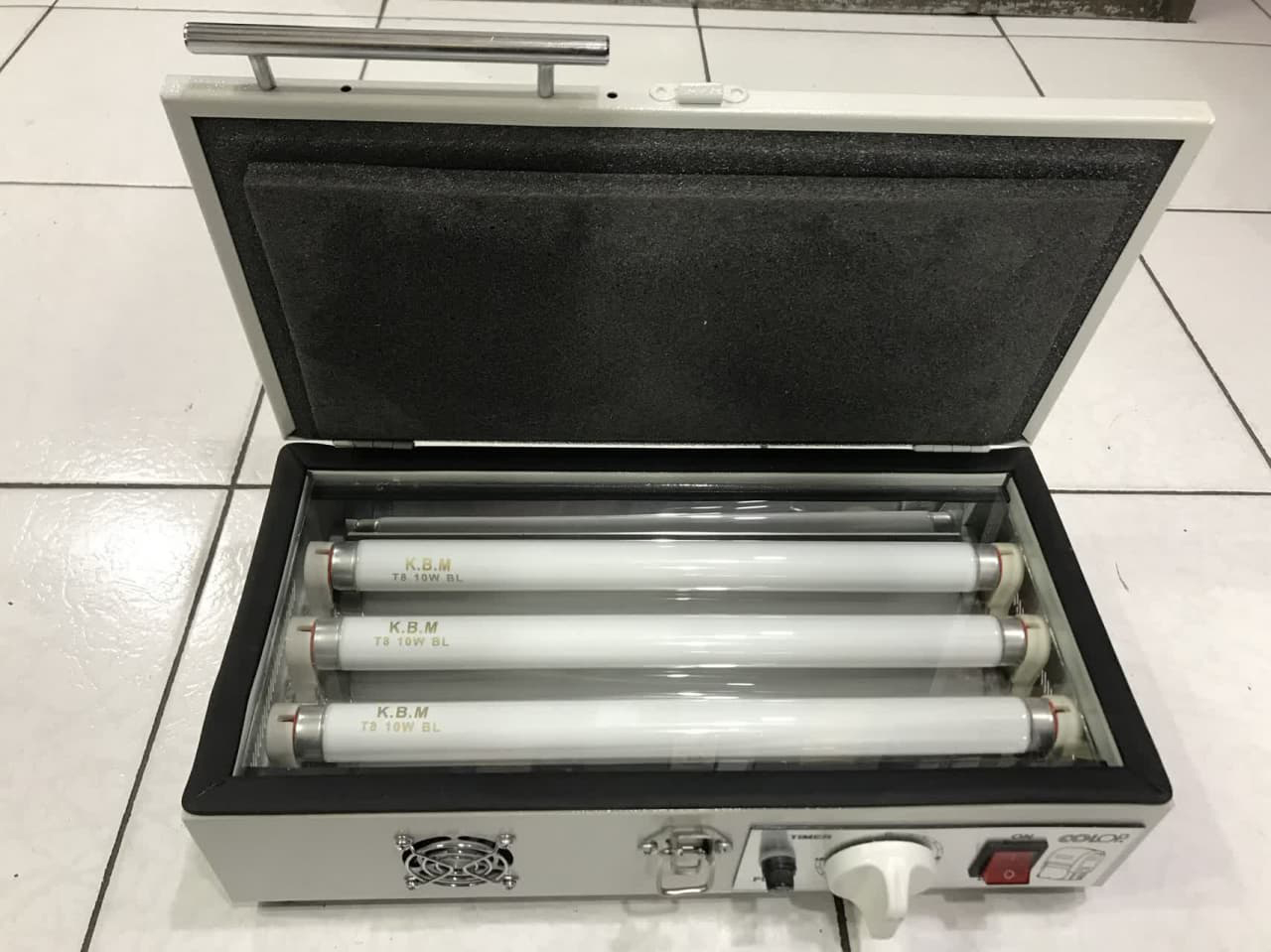 دستگاه 3 لامپ مهرسازی