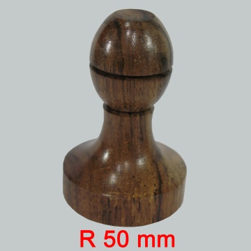 پایه مهر چوبی دایره 5