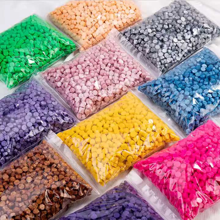 موم حبه ای لاک و مهر